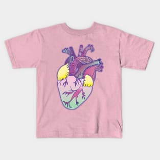 Pastel Heart Kids T-Shirt